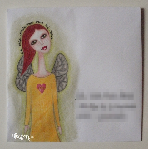 "A SMALL MAILING ENVELOPE" by Alixton LCC for My Autistic Art© Copyright / All Right Reserved - 2011